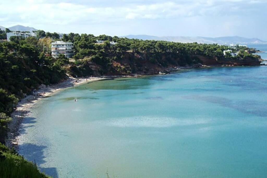 The White House Beach Villa Rafína Buitenkant foto